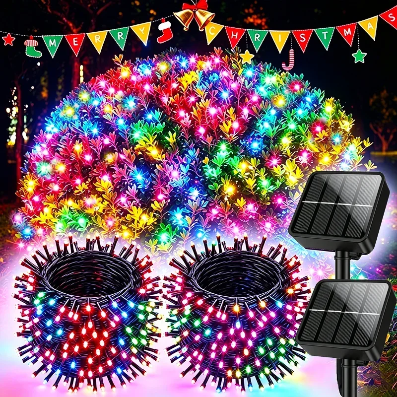 Outdoor Lighting For Gazebo - Luzes de fada solares, cordão de