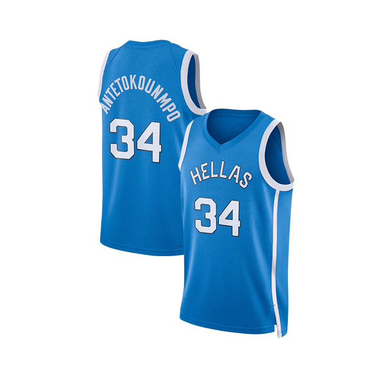 Outdoor Lighting Jersey - Camisetas de Basquete 2024 HELLAS 34