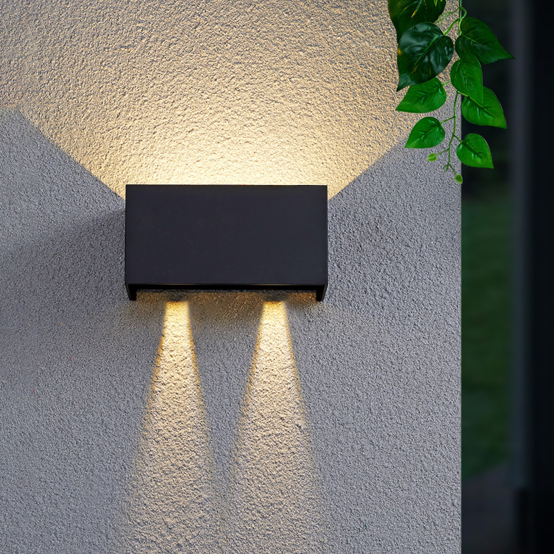 Outdoor Yard Lighting Fixtures - 12w led para cima para baixo
