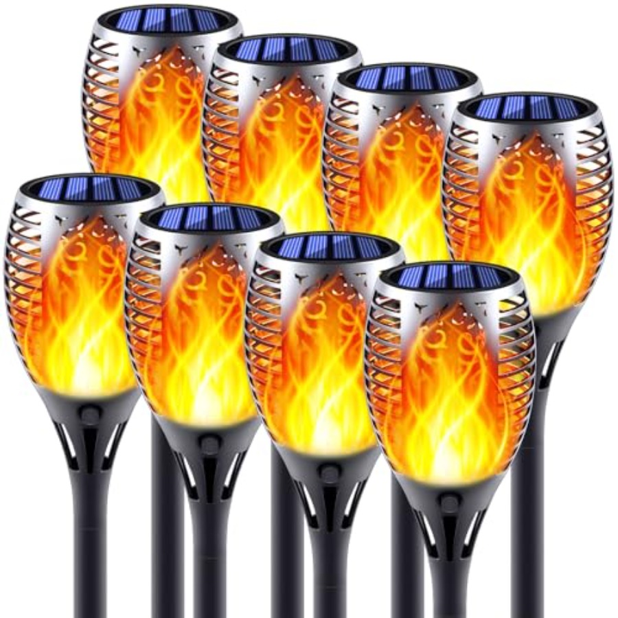 Fire Torch Solar - Luzes Solares com Efeito de Chama