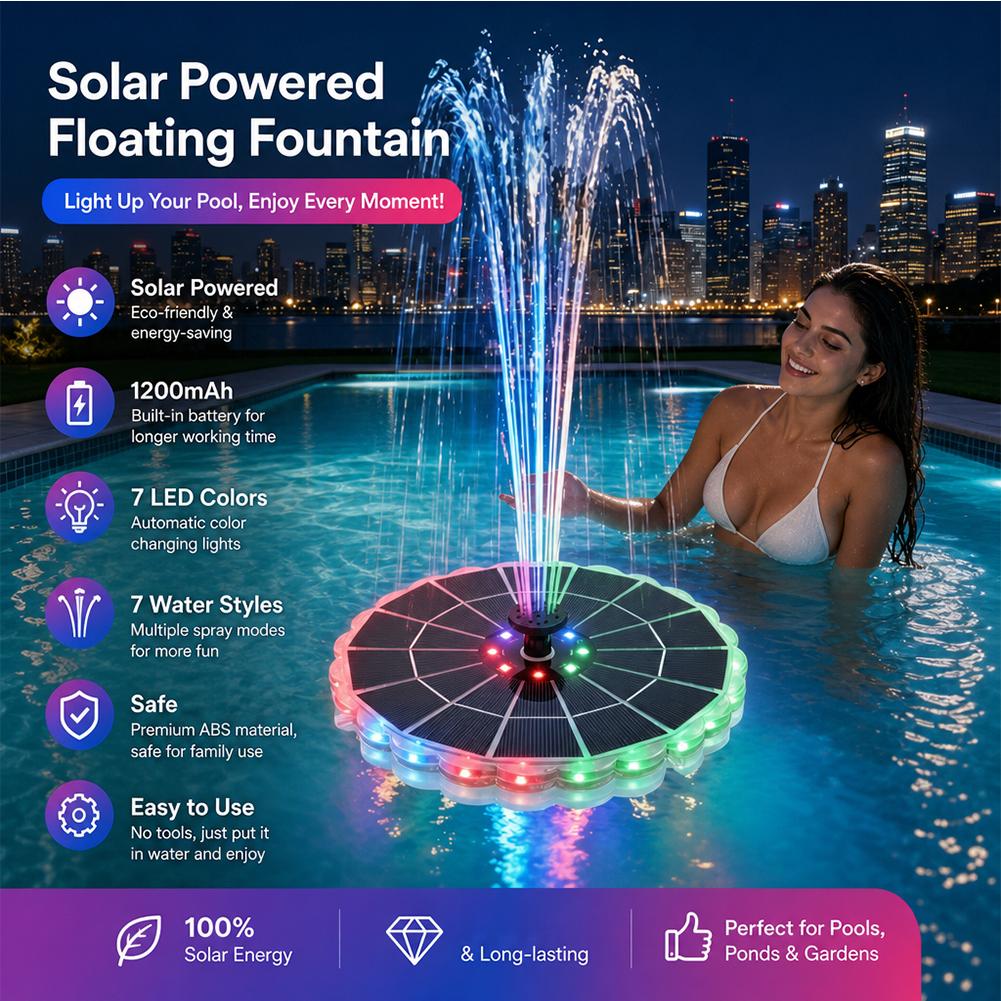 Bollard Light Garden - Kit de Bomba Solar para Fonte