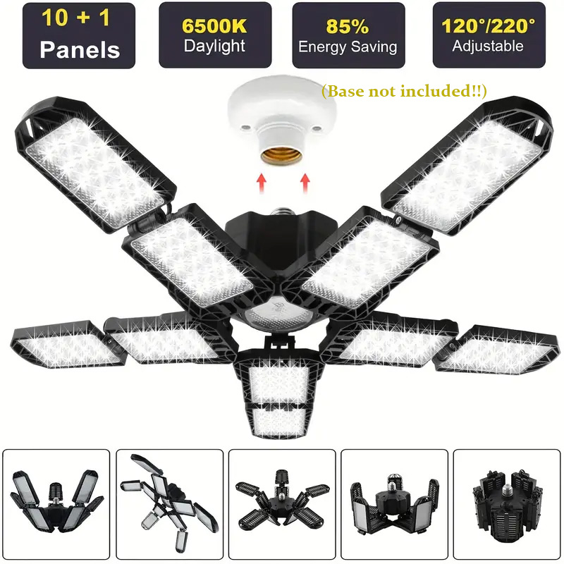 Outdoor Lighting Warehouse - Painéis deformáveis led luz de garagem