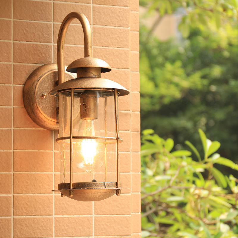 Outdoor Yard Lighting Fixtures - Luminária de Parede Vintage E27, Arandelas