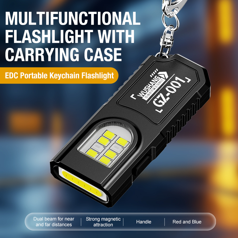 Outdoor Lighting Electric - Lanterna LED COB Portátil com Clip