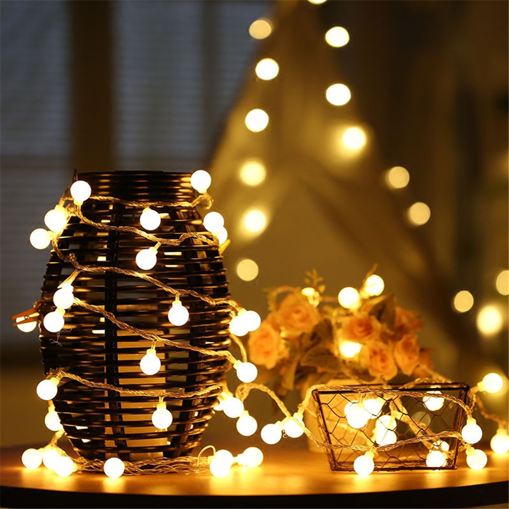 Luzes de Cordão Solares/USB/Ba - Outdoor Lighting For Gazebo avaliação e preço