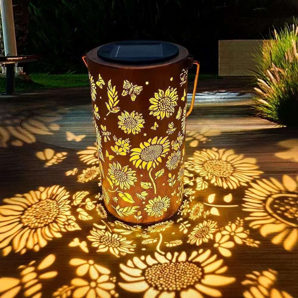 Luz de girassol e sombra, luz  - Bollard Light Garden avaliação e preço