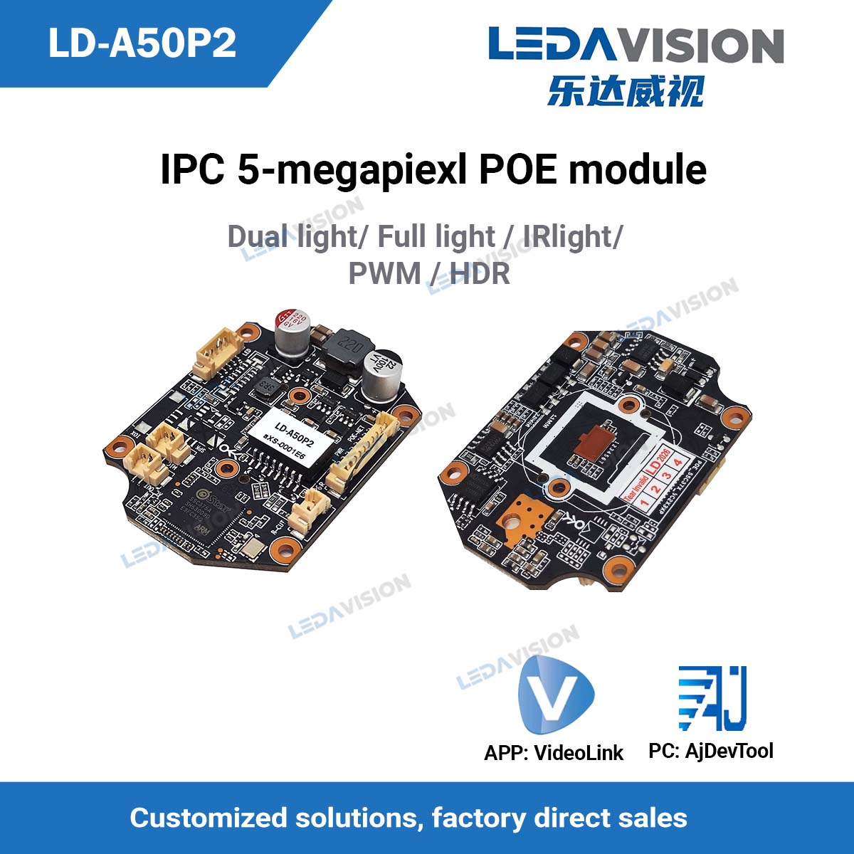 Módulo de Câmera IP POE A50P2  - Outdoor Lighting No Electricity avaliação e preço