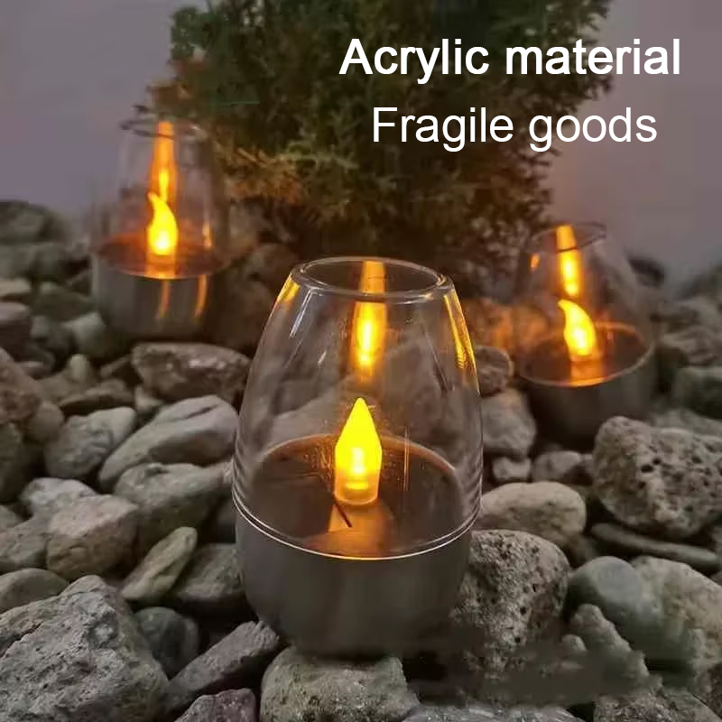 Velas solares led luz sem cham - Outdoor Lighting For Gazebo avaliação e preço