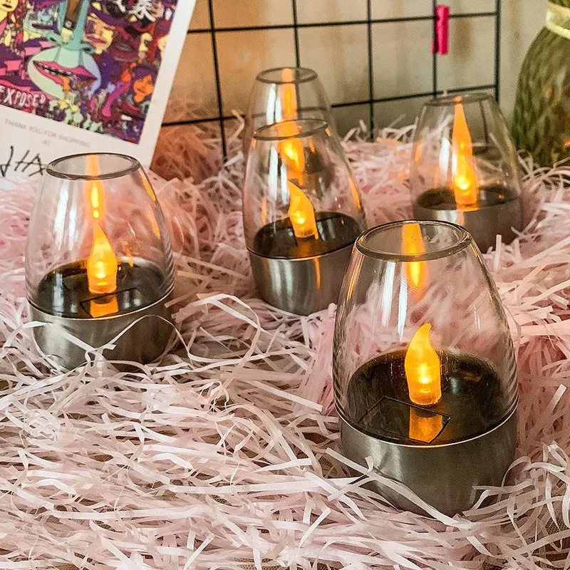 Velas sem chama movidas a ener - Outdoor Lighting For Gazebo avaliação e preço