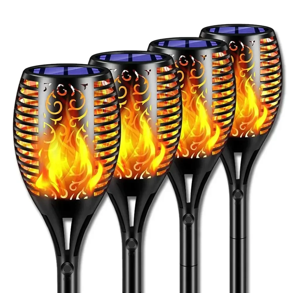 Lanterna Solar de Jardim ao Ar - Fire Torch Solar avaliação e preço