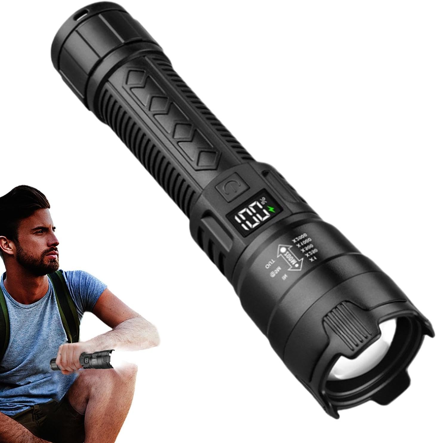 Lanterna tática led 2000lm, re - Outdoor Lighting Usa avaliação e preço