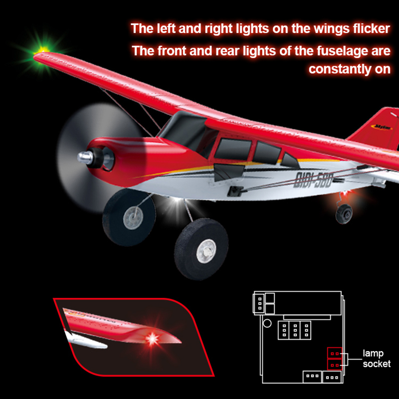 Avião RC Planador Brushless 4  - Outdoor Lighting Electrical Box avaliação e preço