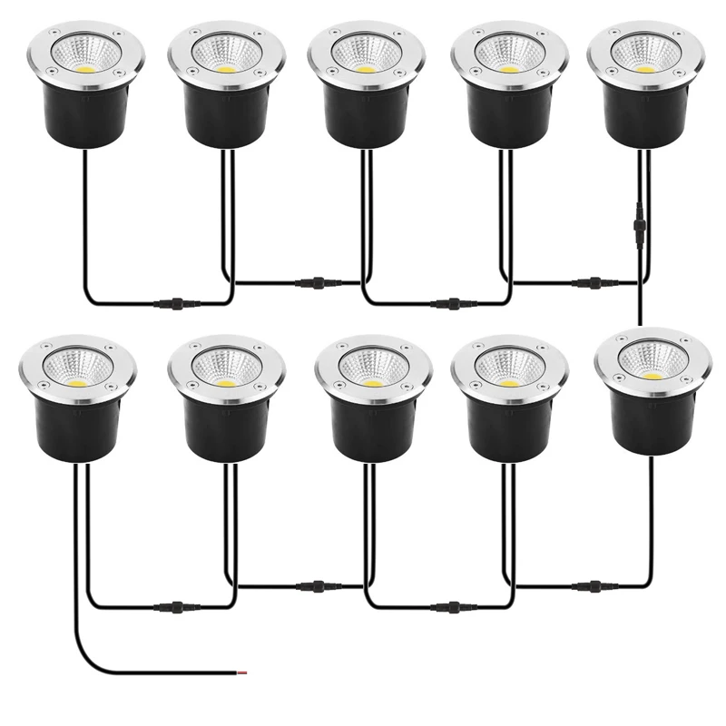 Luz LED Subterrânea à Prova d' - Outdoor Lighting Underground Wiring avaliação e preço