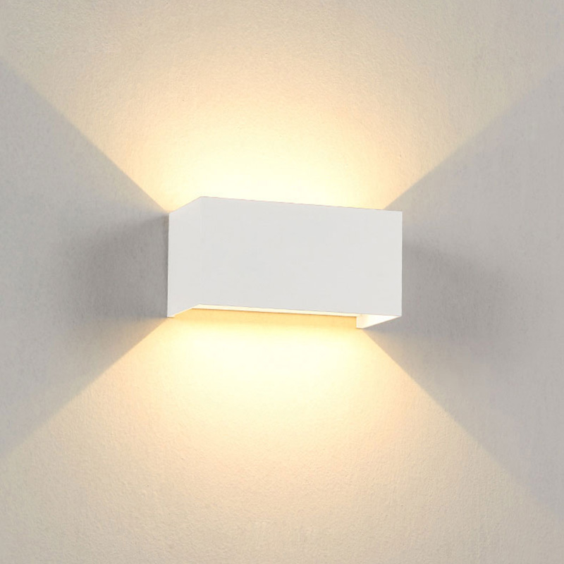 12w led para cima para baixo a - Outdoor Yard Lighting Fixtures avaliação e preço