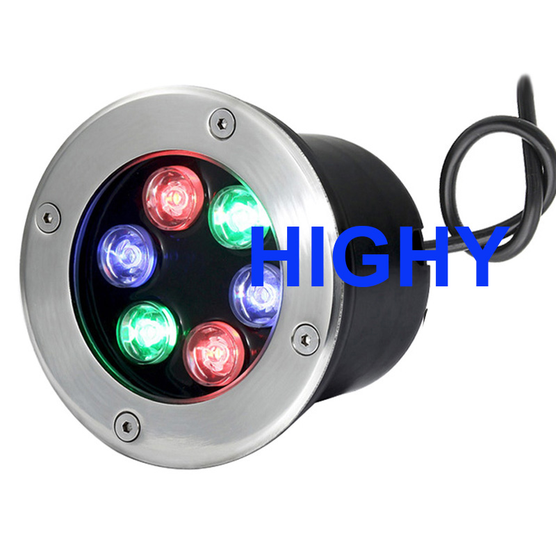 4 fios rgb led luz subterrânea - Outdoor Lighting Underground Wiring avaliação e preço
