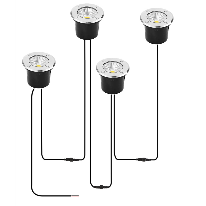 Luz LED Subterrânea Embutida à - Outdoor Lighting Underground Wiring avaliação e preço