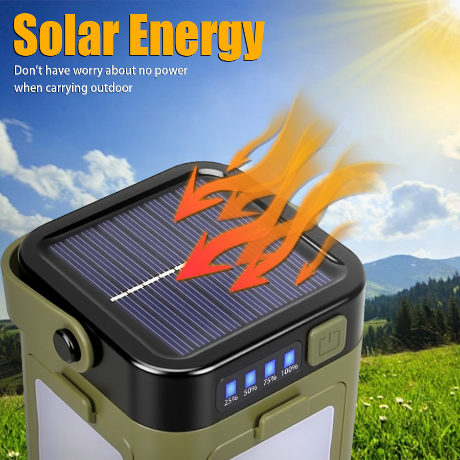 Portátil led solar lâmpada de  - Fire Torch Solar avaliação e preço