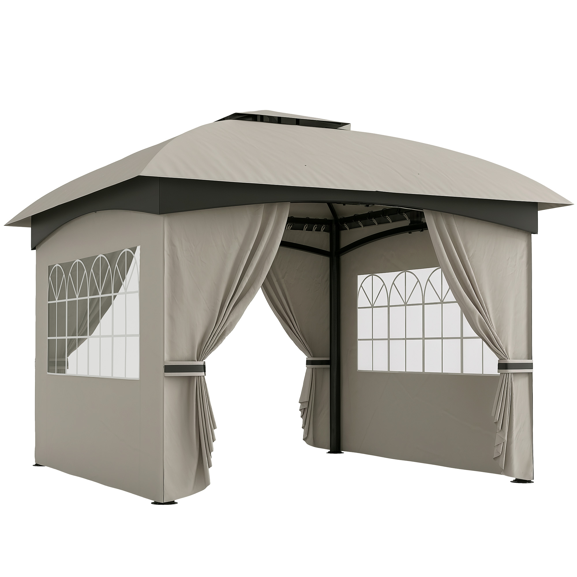 Gazebo Externo de 11' X 11' co - Outdoor Lighting For Gazebo avaliação e preço