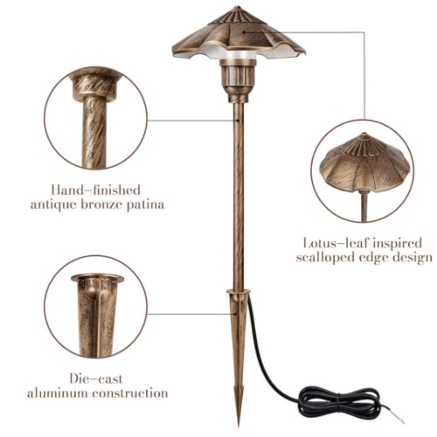 Luzes de Paisagismo de Baixa T - Outdoor Lighting Voltage avaliação e preço