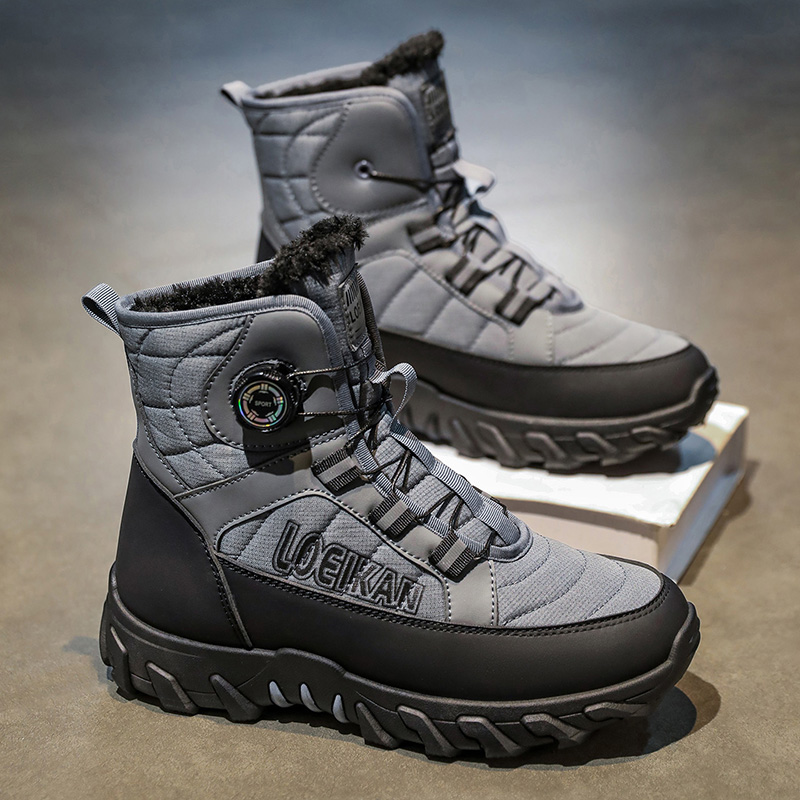 Botas masculinas de algodão ca - Outdoor Lighting Globes avaliação e preço