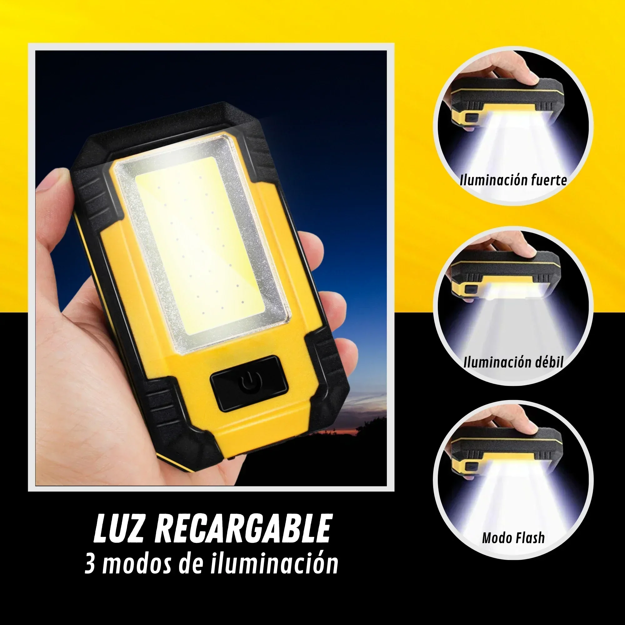 Portátil 4000mah recarregável  - Outdoor Lighting Electric avaliação e preço