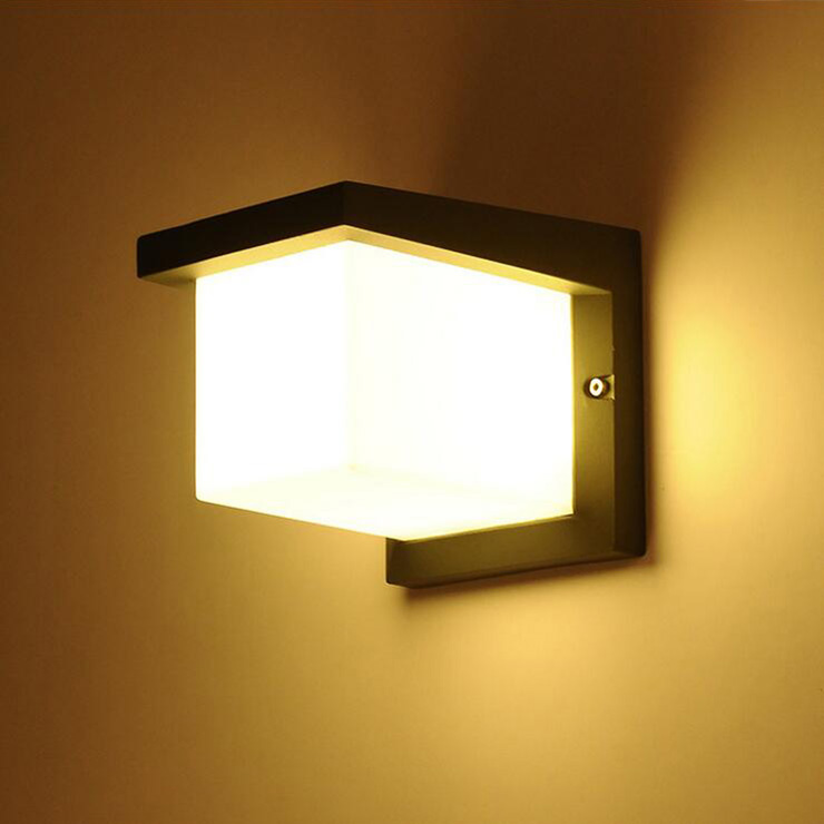 10w led exterior arandela lumi - Outdoor Yard Lighting Fixtures avaliação e preço