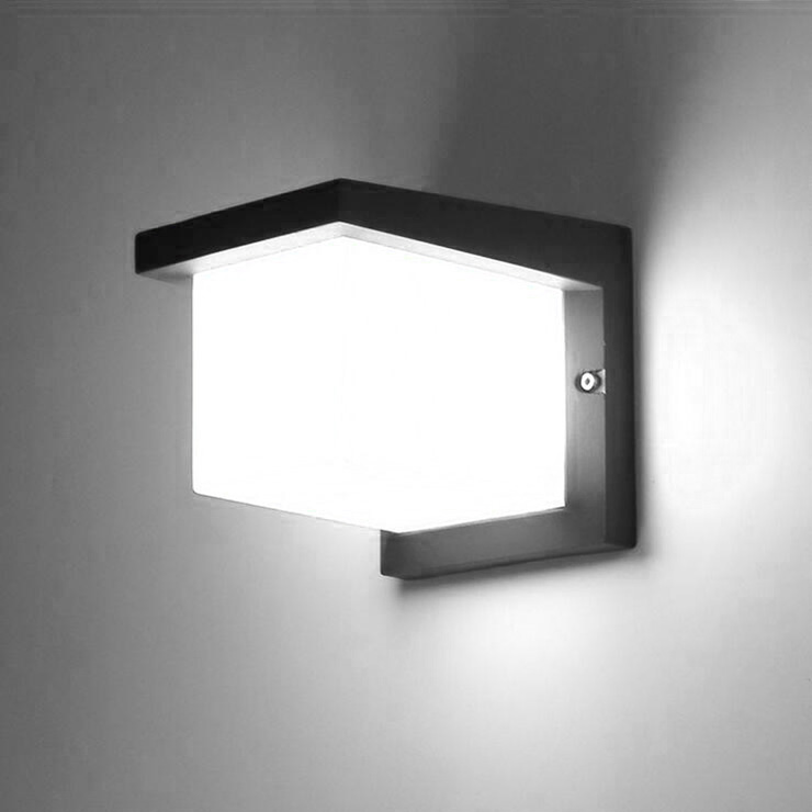 10w led exterior arandela lumi - Outdoor Yard Lighting Fixtures avaliação e preço