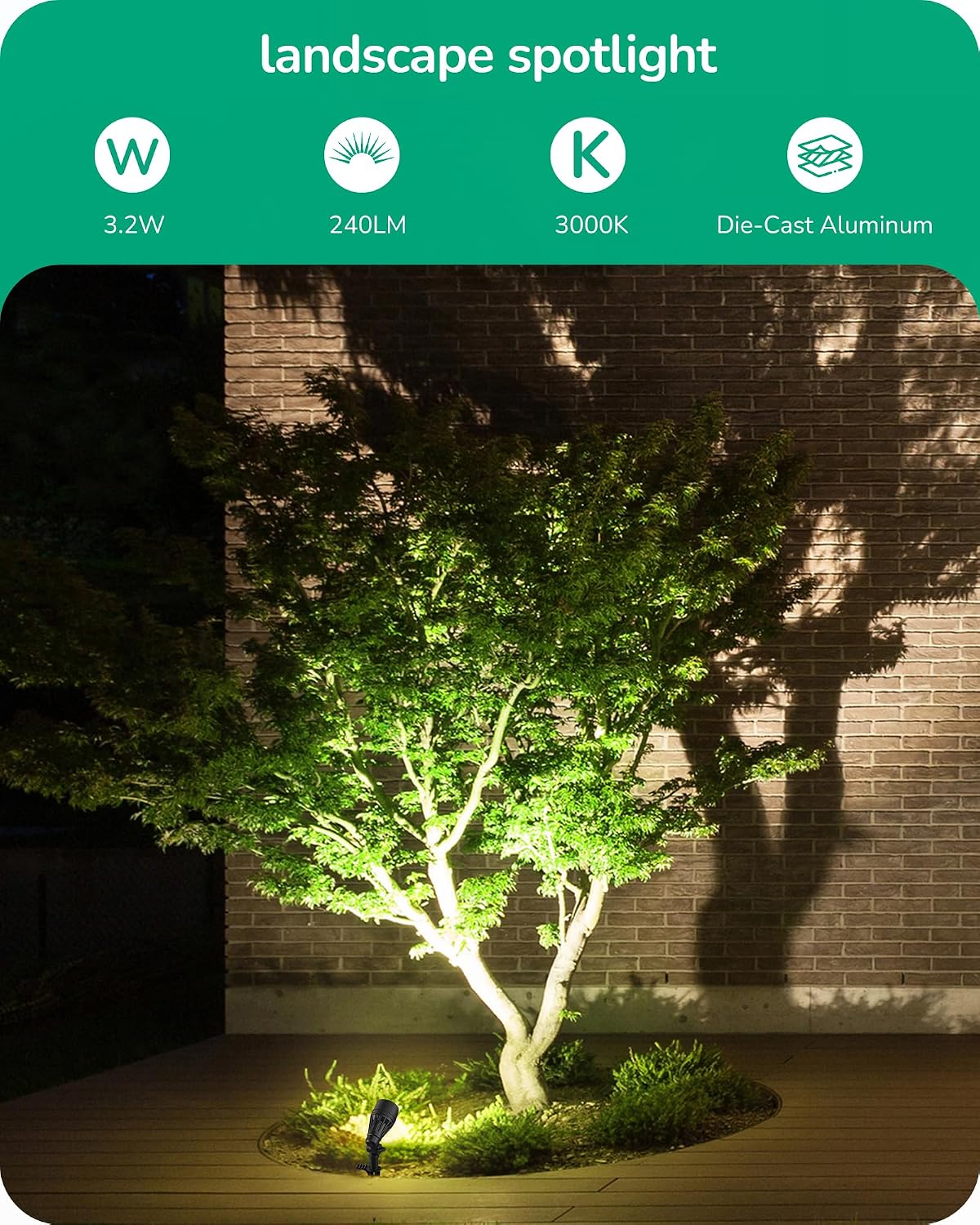Spotlight de Baixa Tensão com  - Outdoor Lighting Voltage avaliação e preço