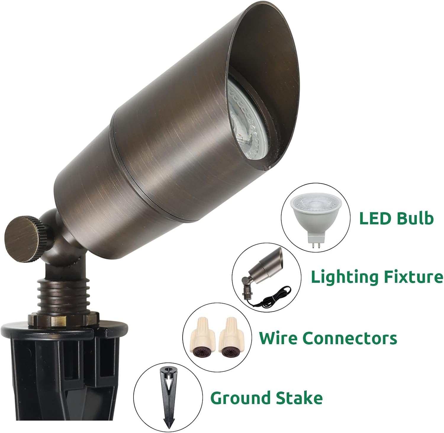 Refletores LED de Latão Sólido - Outdoor Lighting Voltage avaliação e preço