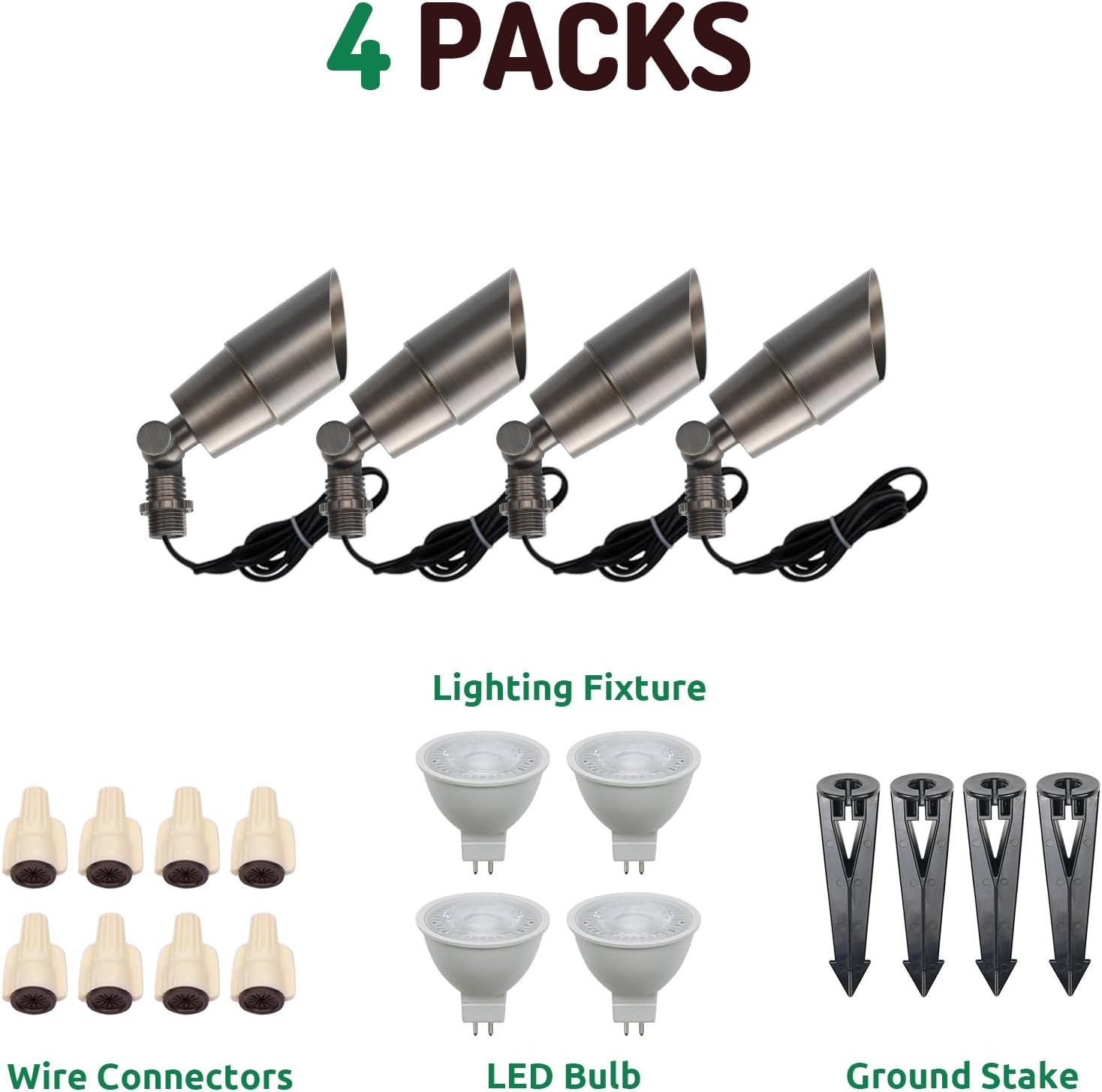 Refletores LED de Latão Sólido - Outdoor Lighting Voltage avaliação e preço