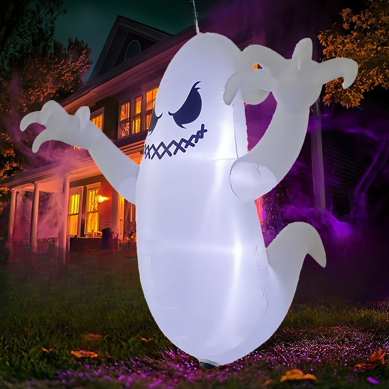 Fantasma Inflável de Halloween - Bollard Light Garden avaliação e preço