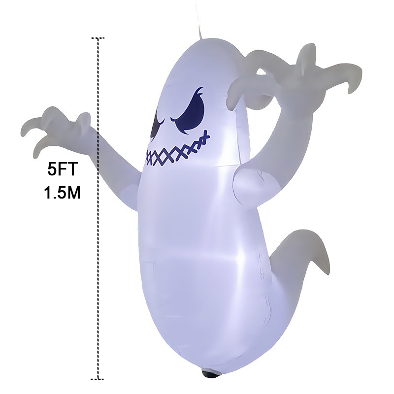 Fantasma Inflável de Halloween - Bollard Light Garden avaliação e preço