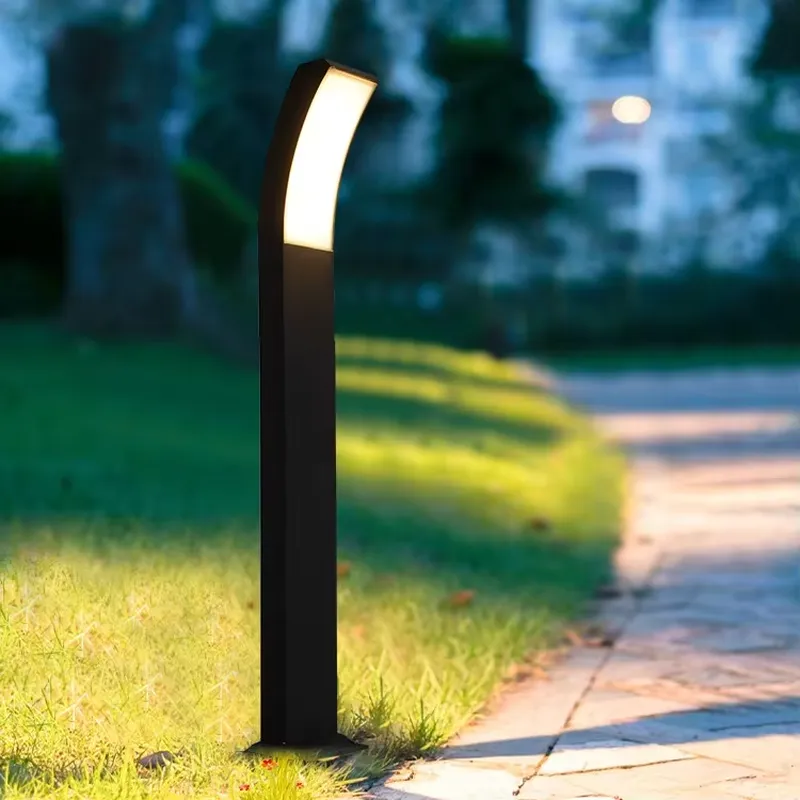 Luminária de Poste LED Moderna - Outdoor Yard Lighting Fixtures avaliação e preço