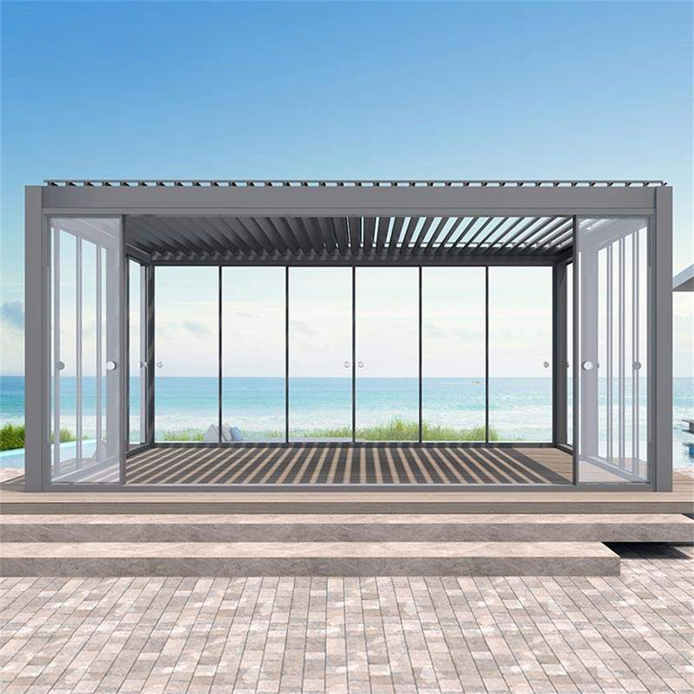 Pérgola Bioclimática de Alumín - Outdoor Lighting Restaurant avaliação e preço