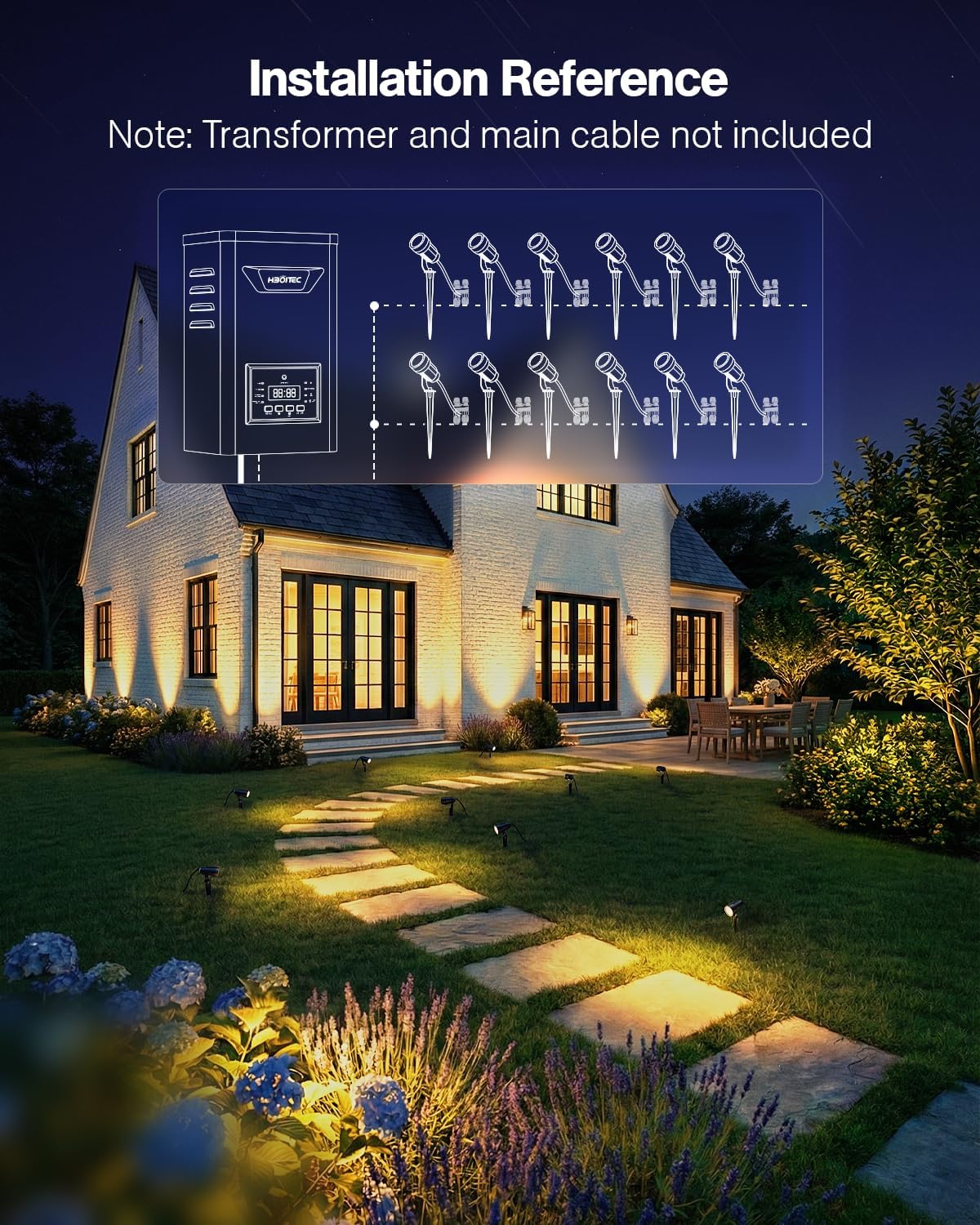 Conjunto de Doze Conectores Fa - Outdoor Lighting Voltage avaliação e preço
